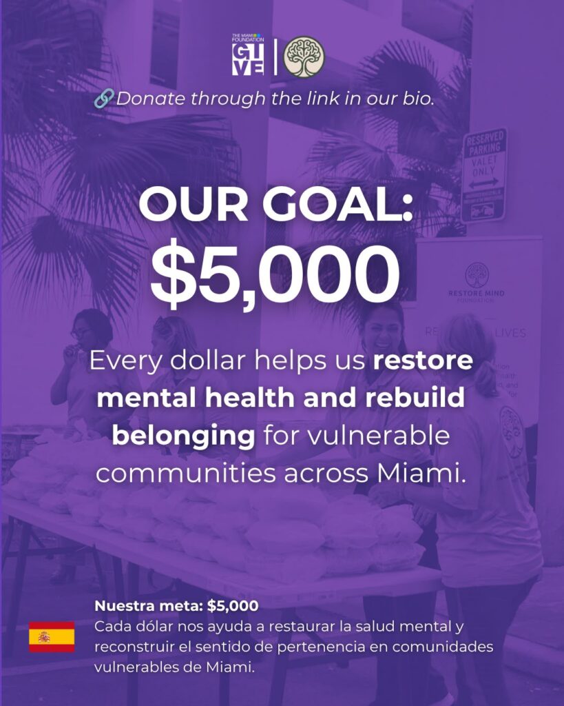 Restore Mind Foundation at Give Miami Day 2026